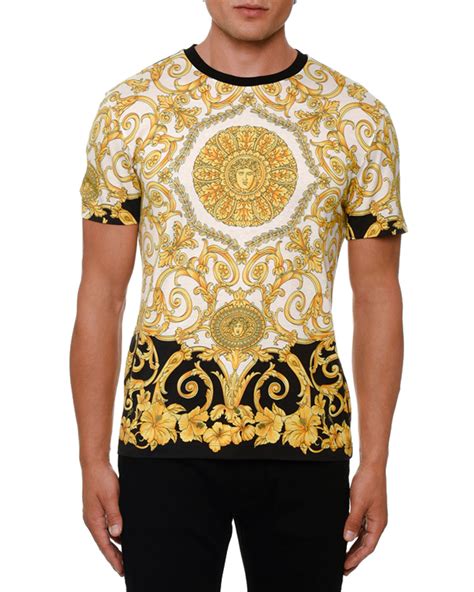 t-shirt mens versace|versace t shirt men's price.